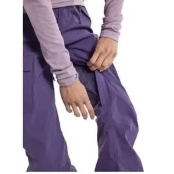 Burton Women’s S XXL GTX Gloria Snow Pant Purple Violet Halo Ski Snowboard - Picture 2 of 9